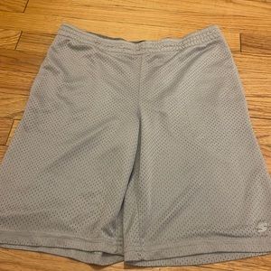 Gray sports shorts